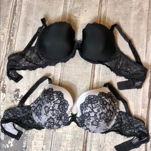 2 Victoria’s Secret Dream Angels Perf Cov Bras 38C